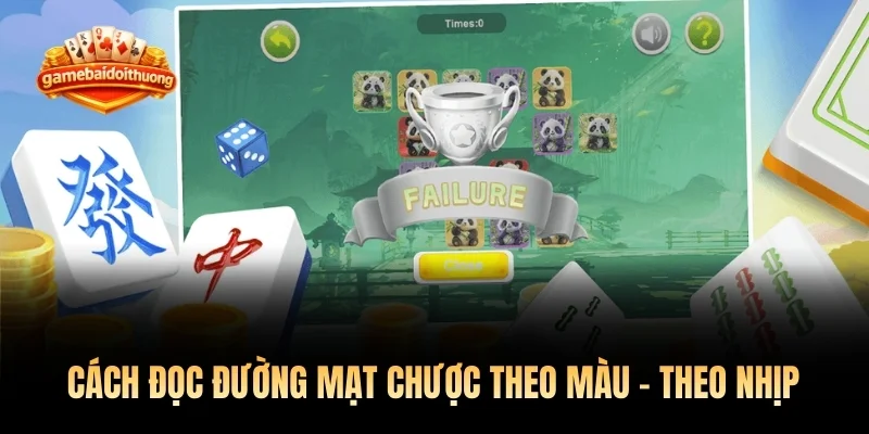 Cách đọc đường Mạt Chược theo màu – theo nhịp