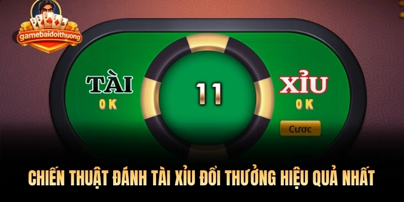 Tổng hợp chiến thuật đánh tài xỉu đổi thưởng hiệu quả nhất